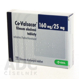 Ко-Вальсакор (Co-Valsacor) 320/25мг 28таб Ко-Вальсакор (Co-Valsacor) 320/25мг 28таб